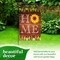 G128 Combo Pack: Garden Flag Stand Black 36 in x 16 in & Garden Flag Everyday Decoration Home Sunflower on Rustic Wood 12"x18" Double-Sided Blockout Fabric